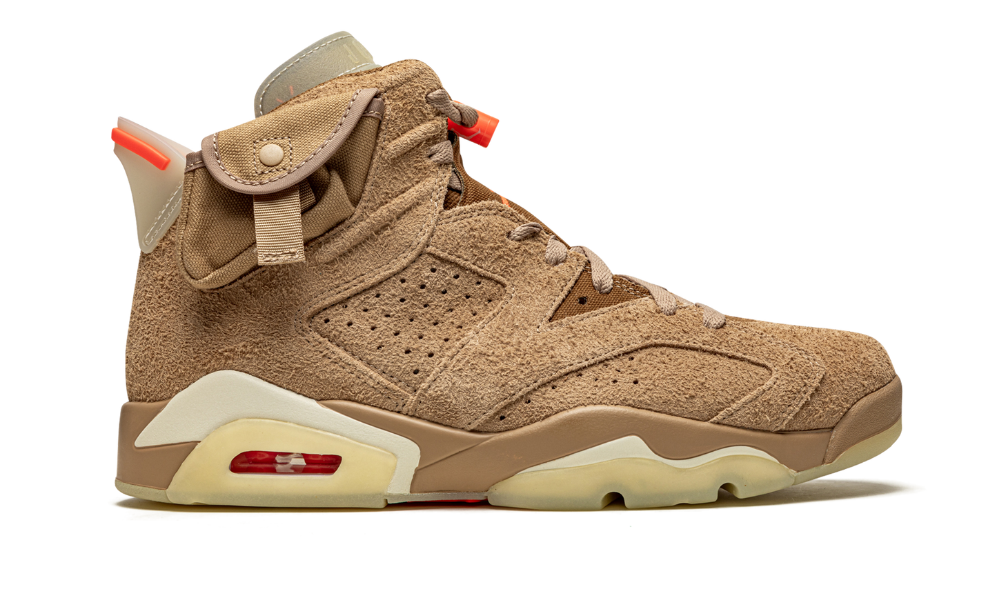Air Jordan 6 Retro "Travis Scott - British Khaki" DH0690 200