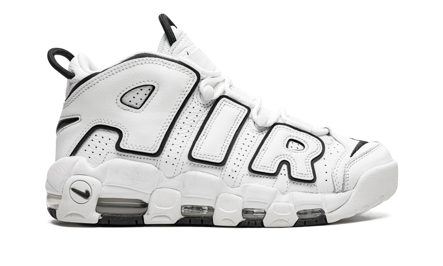 AIR MORE UPTEMPO MNS WMNS "White / Black" DO6718 100