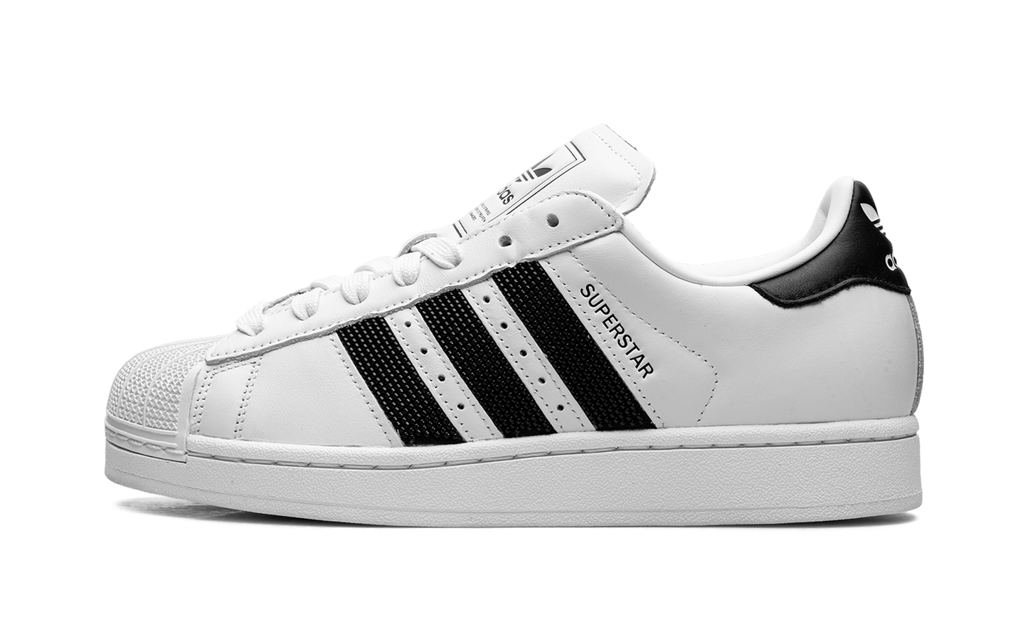 Superstar II WMNS "White Black Beaded Stripes" JP9678