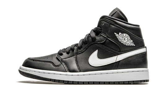 AIR JORDAN 1 MID WMNS "Black / White" BQ6472 011