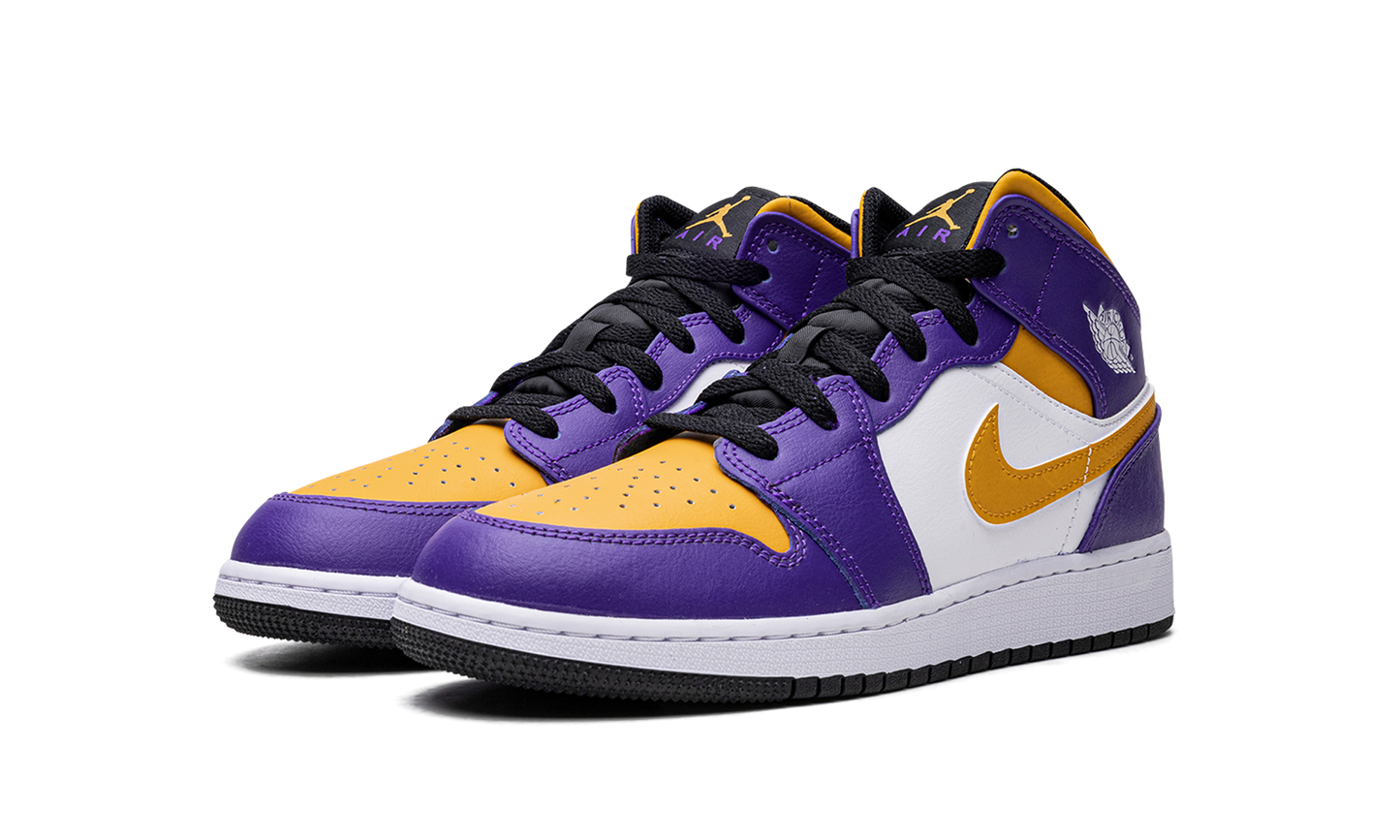 Air Jordan 1 Mid GS "Lakers" DQ8423 517