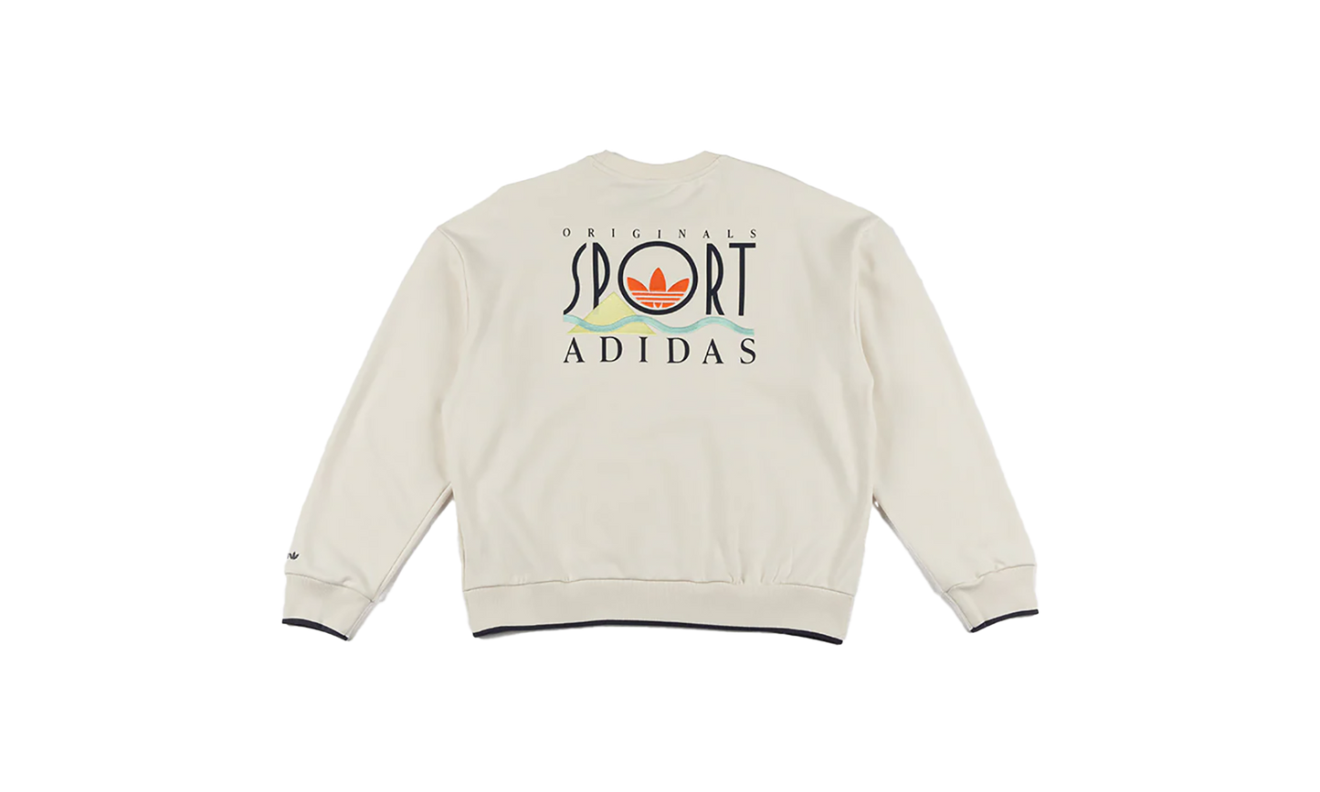Graphic Sports Crewneck "Wonder White" JC7769