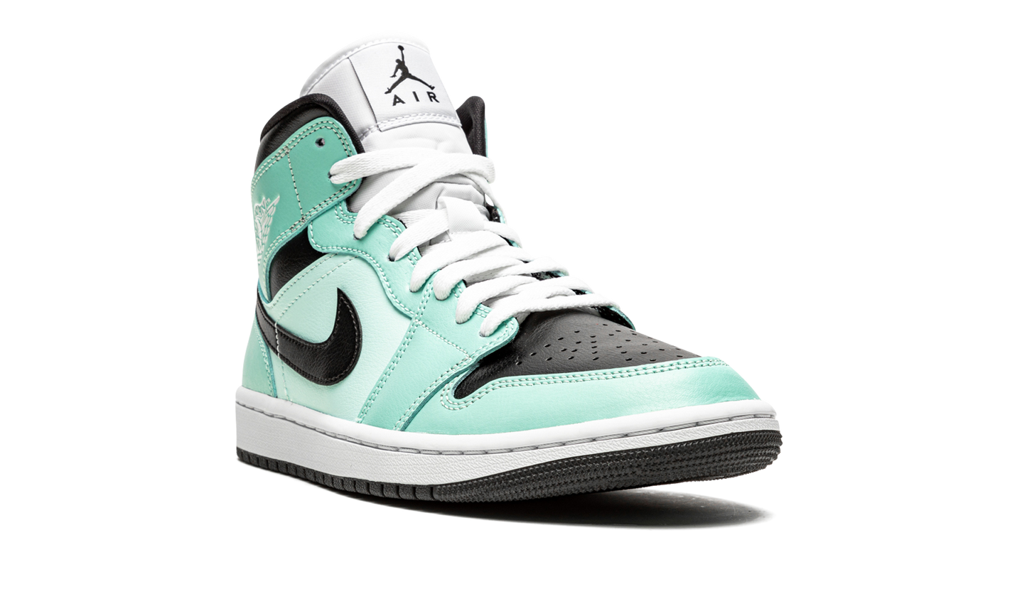 AIR JORDAN 1 MID WMNS "Aqua Black" BQ6472 300