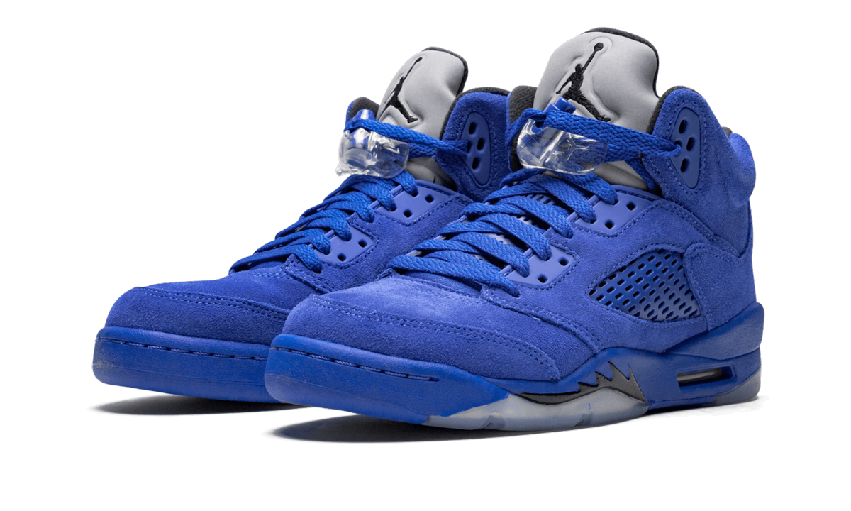 Air Jordan 5 Retro GS "Blue Suede" 440888 401