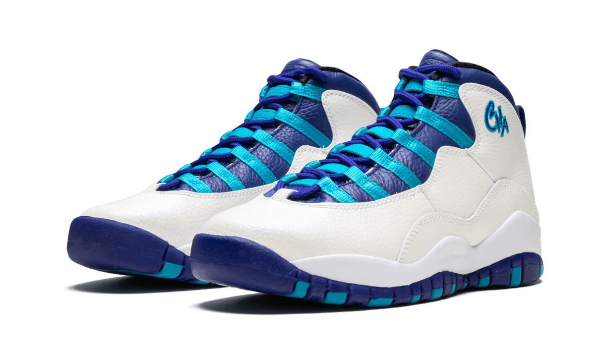 Air Jordan 10 Retro GS "Charlotte Hornets" 310806 107