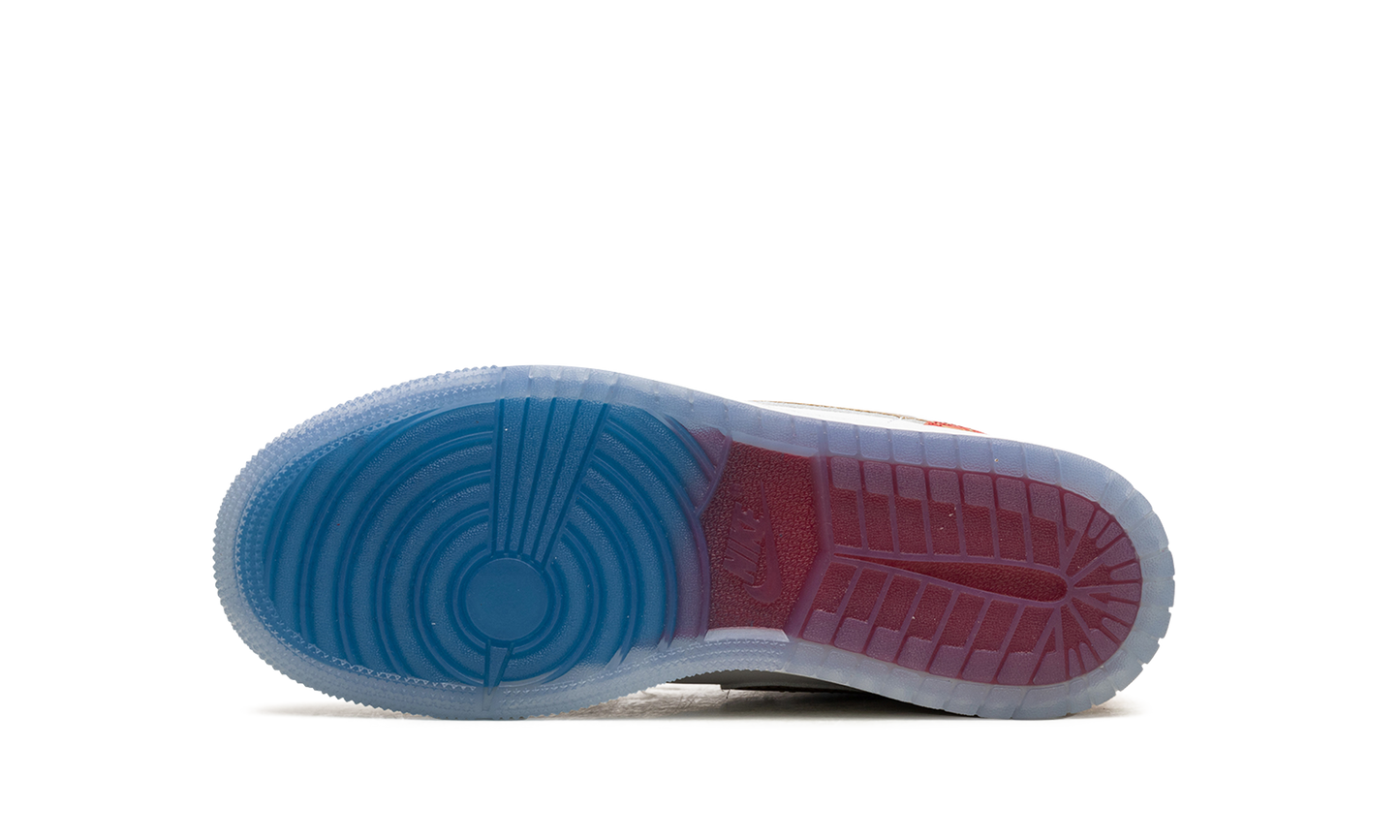 Air Jordan 1 Mid GS "UNC To Chicago" FB2212 100