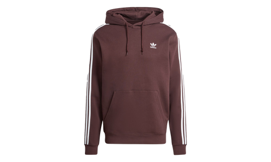 3-STRIPES HOODY "Brown" II5768