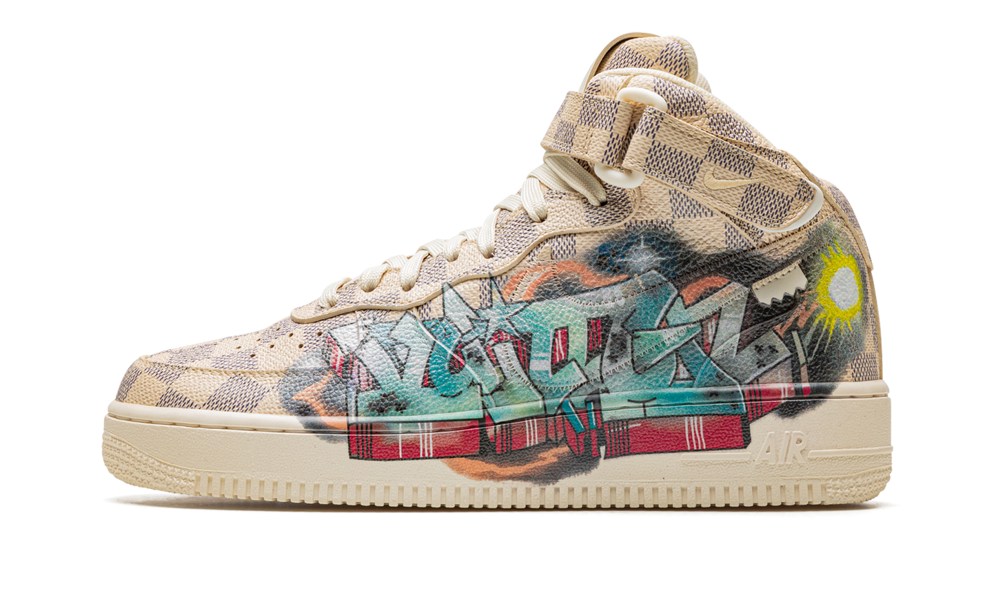 Louis Vuitton Air Force 1 Mid "Virgil Abloh - Graffiti" 1A9VE0