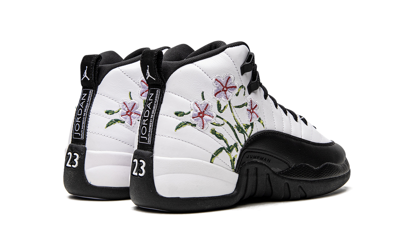 Air Jordan 12 GS "Floral" DR6956 100