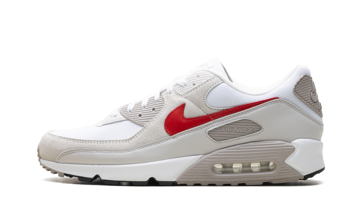 Air Max 90 "White College Grey Vast Grey University Red" DM0029 113