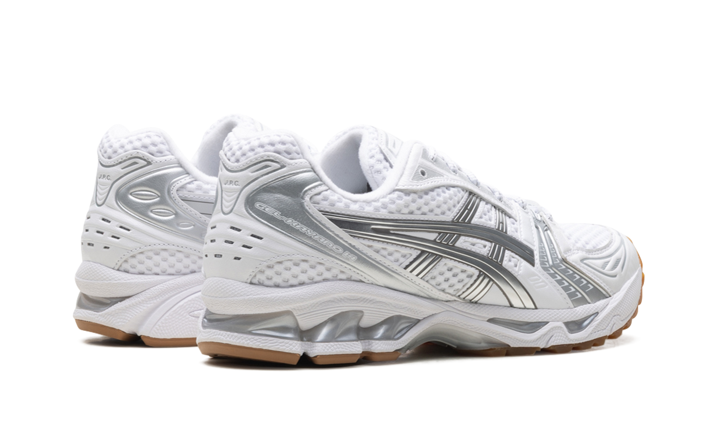 Gel-Kayano 14 "A.P.C. White Pure Silver" 1203A727 100