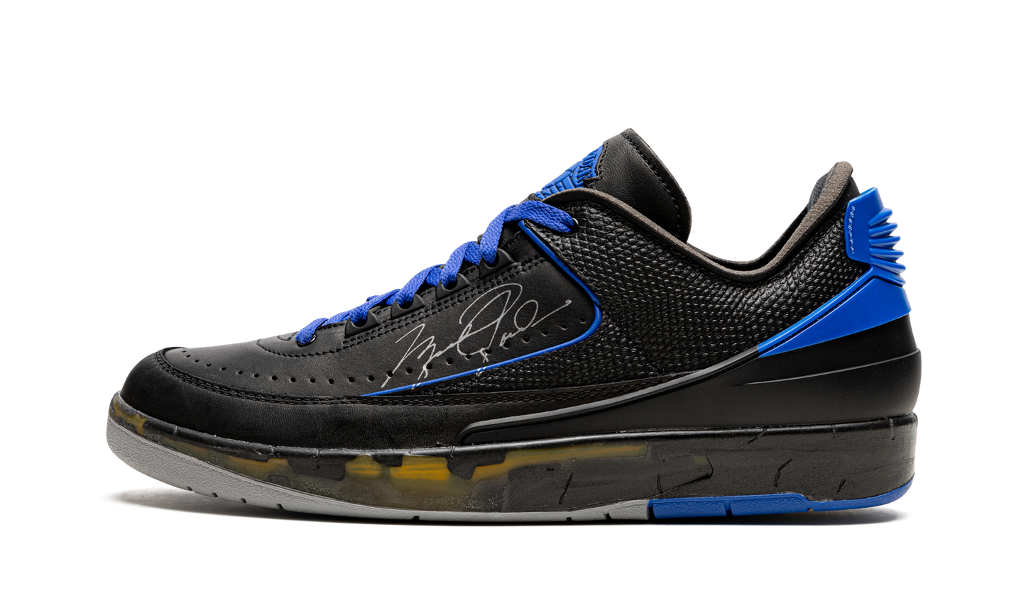 Air Jordan 2 Low OG SP "Off-White - Black/Blue" DJ4375 004