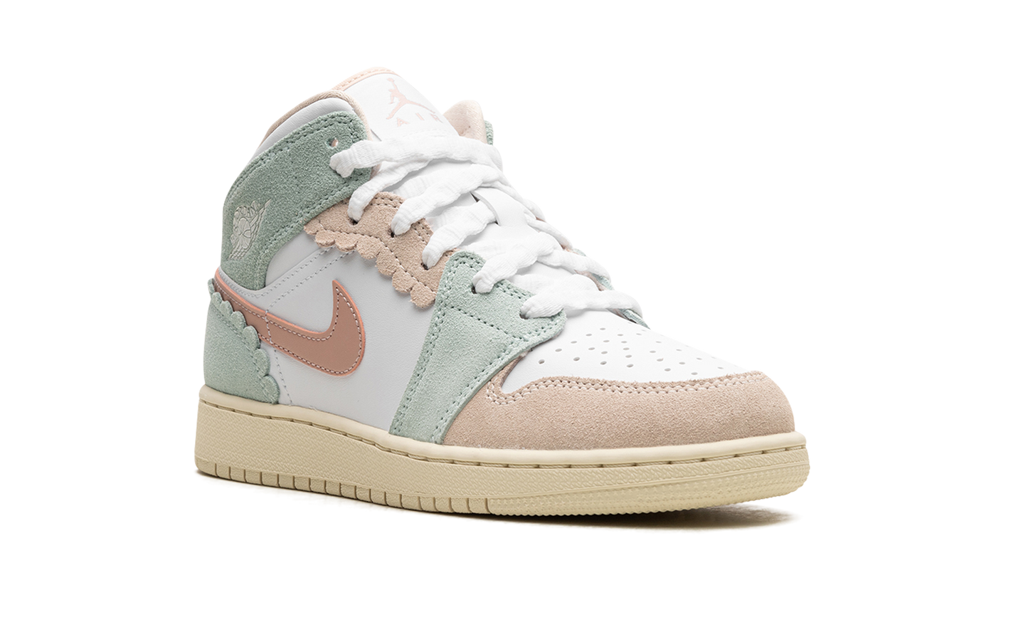 Air Jordan 1 Mid GS "Pink Oxford" DZ5361 100