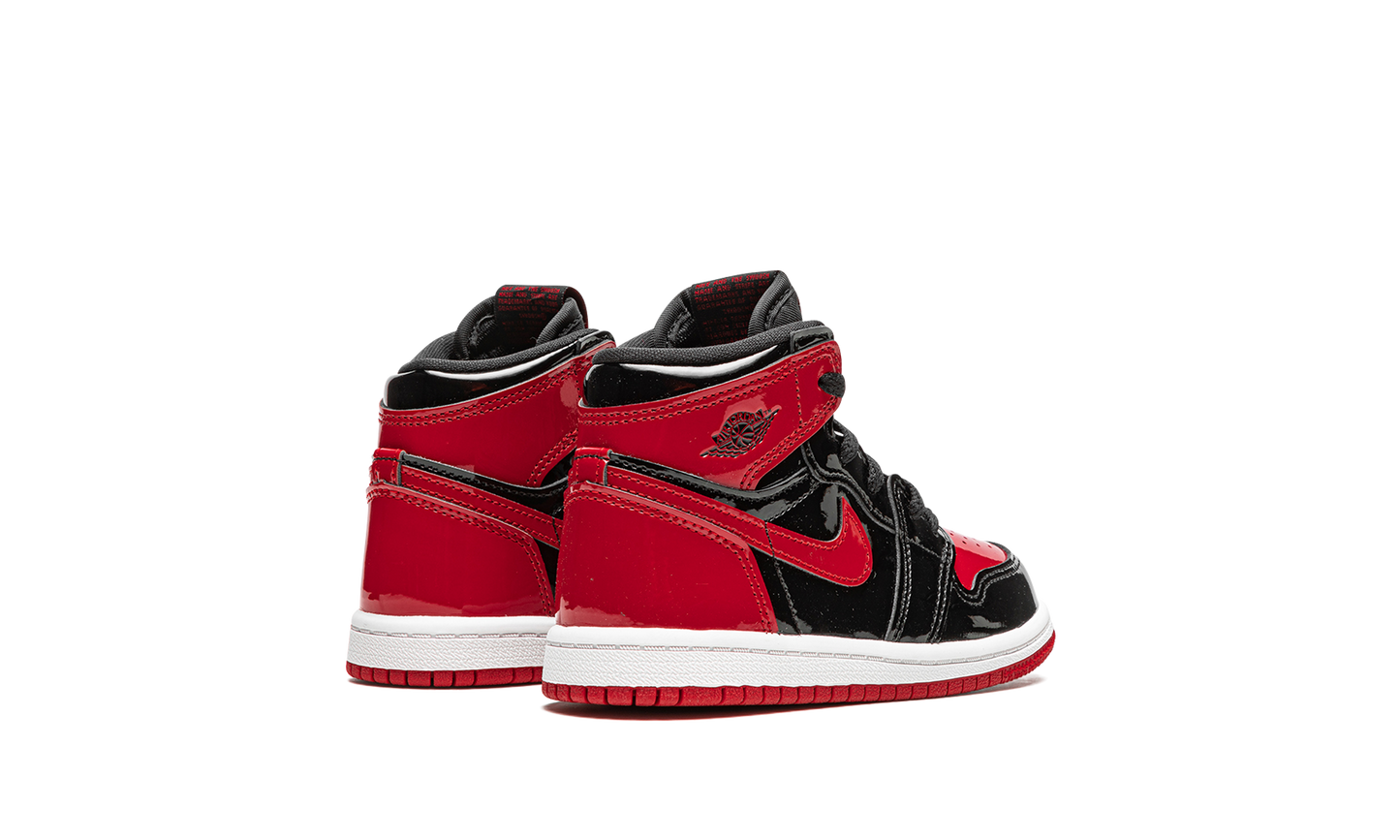 Air Jordan 1 Retro High OG TD "Bred Patent" AQ2665 063