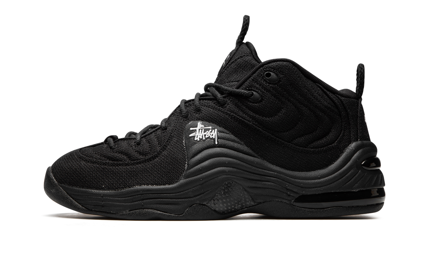 Stussy x Air Penny 2 "Triple Black" DQ5674 001