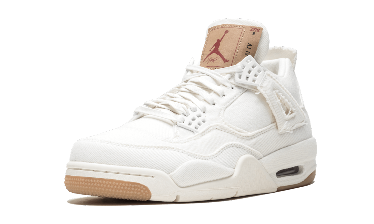 Air Jordan 4 Retro Levis NRG "White Denim" AO2571 100