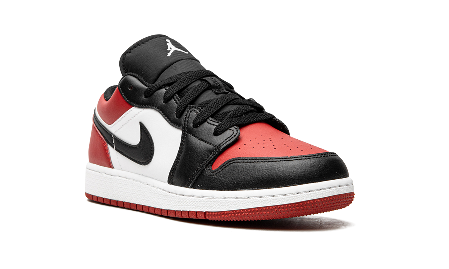 Air Jordan 1 Low GS "Bred Toe" 553560 612