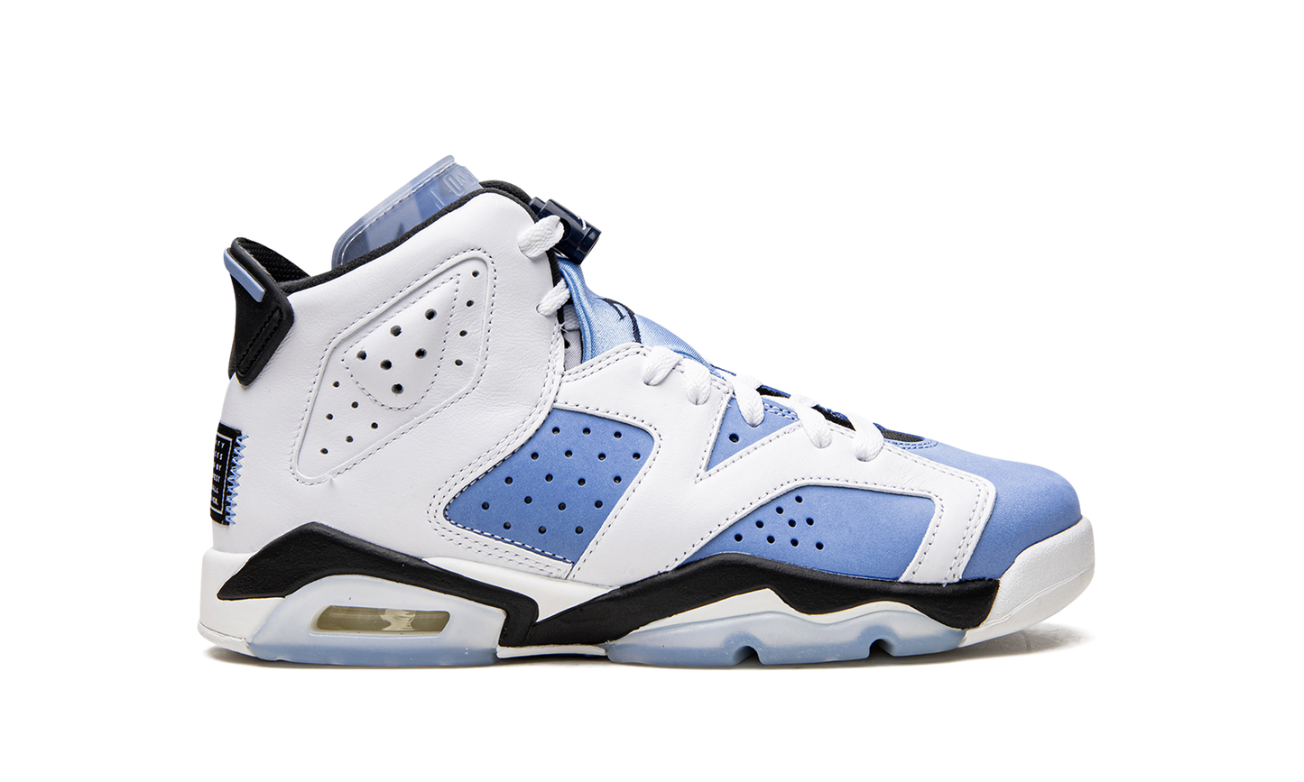 Air Jordan 6 Retro GS "UNC" 384665 410
