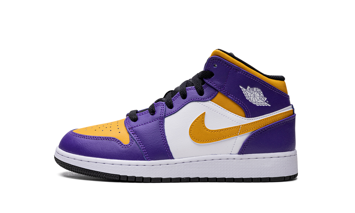 Air Jordan 1 Mid GS "Lakers" DQ8423 517