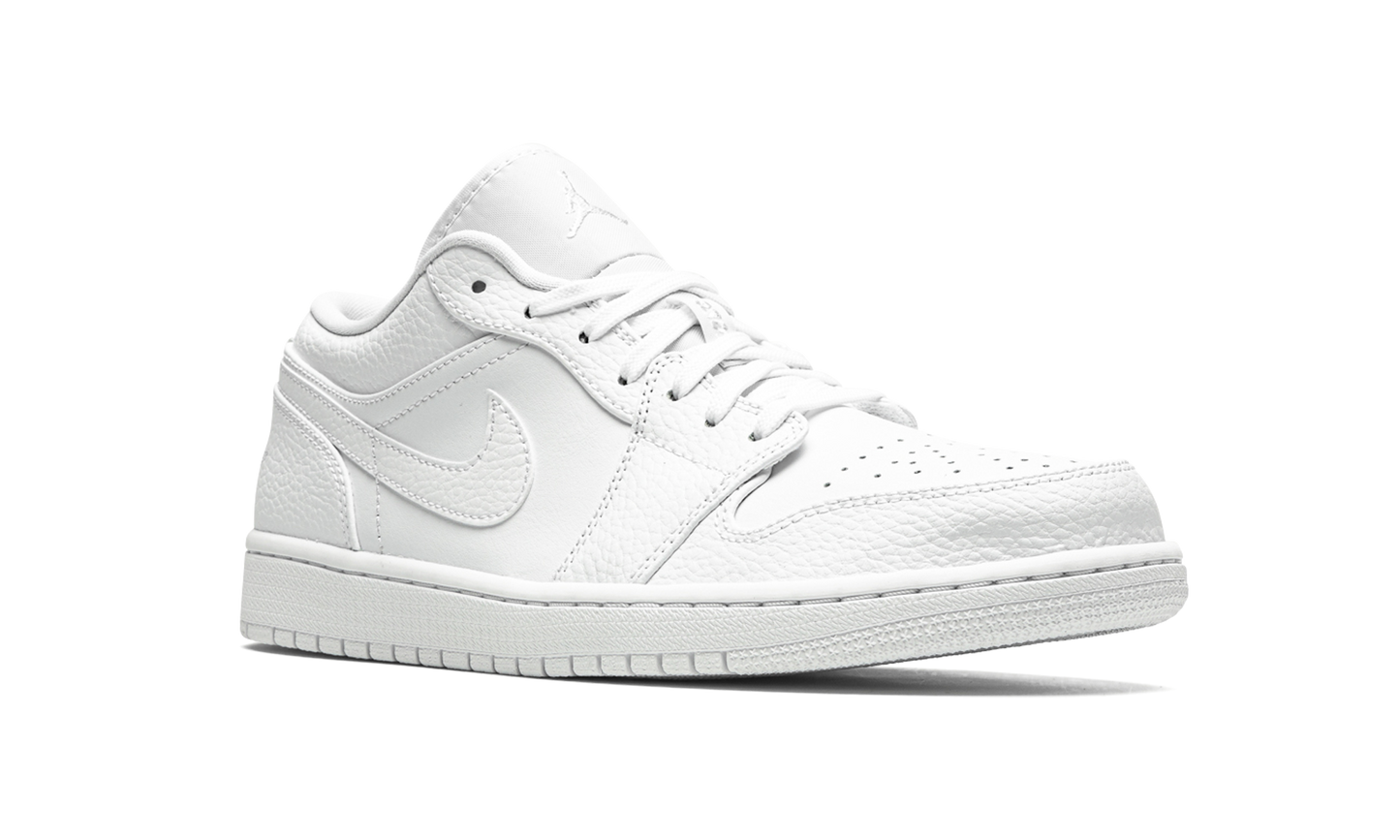 Air Jordan 1 Low "Triple White" 553558 130