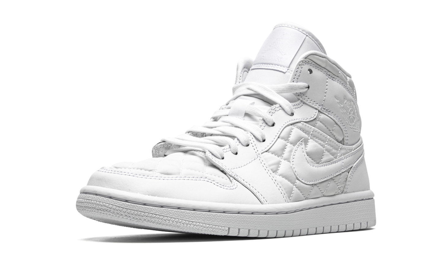 AIR JORDAN 1 MID WMNS "Quilted White" DB6078 100