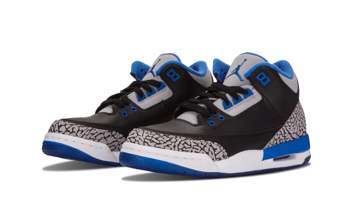 Air Jordan 3 Retro GS "Sport Blue" 398614 007