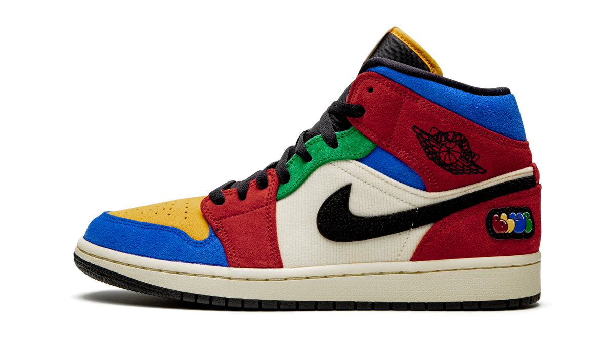 Air Jordan 1 Mid "Blue The Great - Fearless" CU2805 100