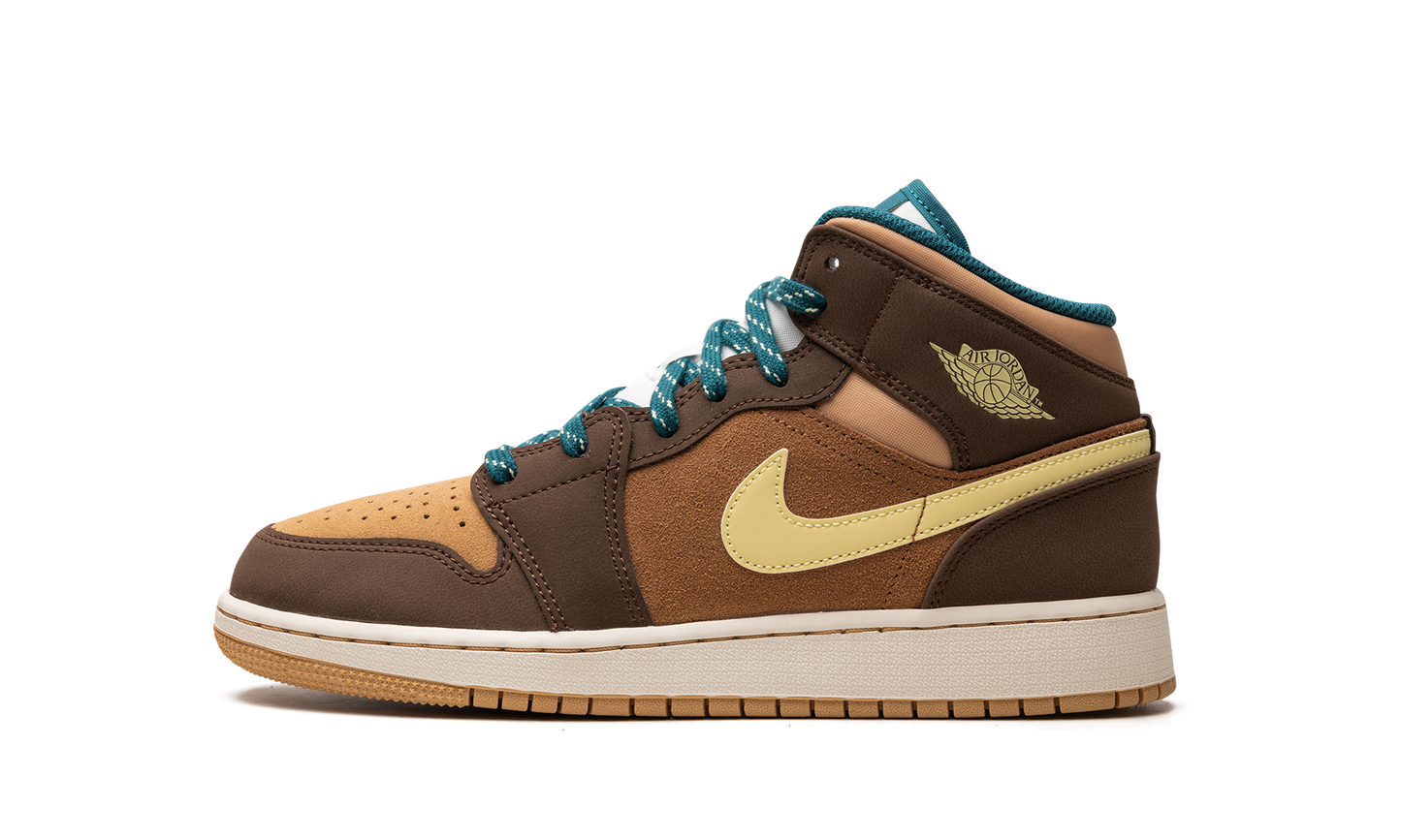 Air Jordan 1 Mid GS "Cacao Wow" DZ6335 200