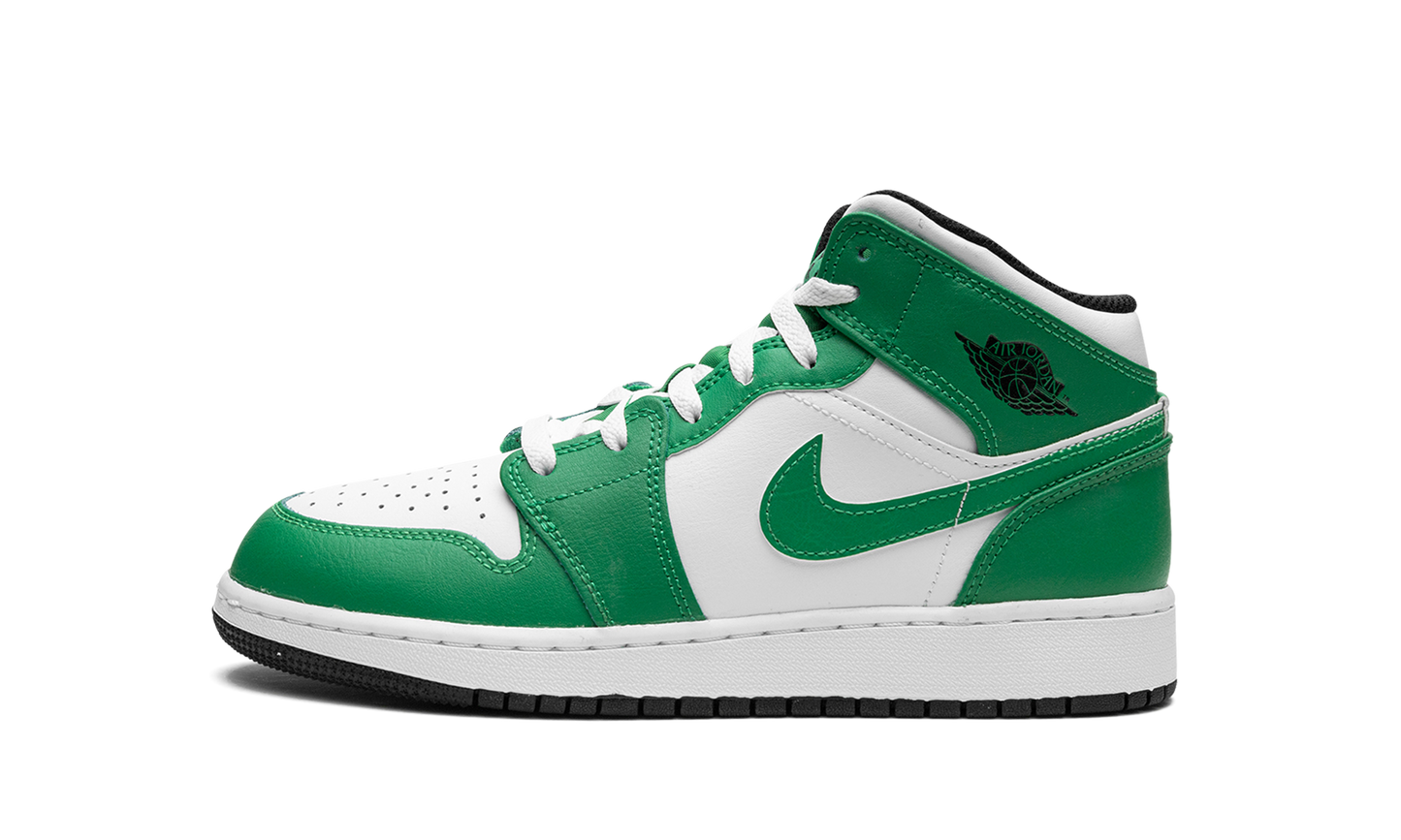 Air Jordan 1 Mid GS "Lucky Green" DQ8423 301