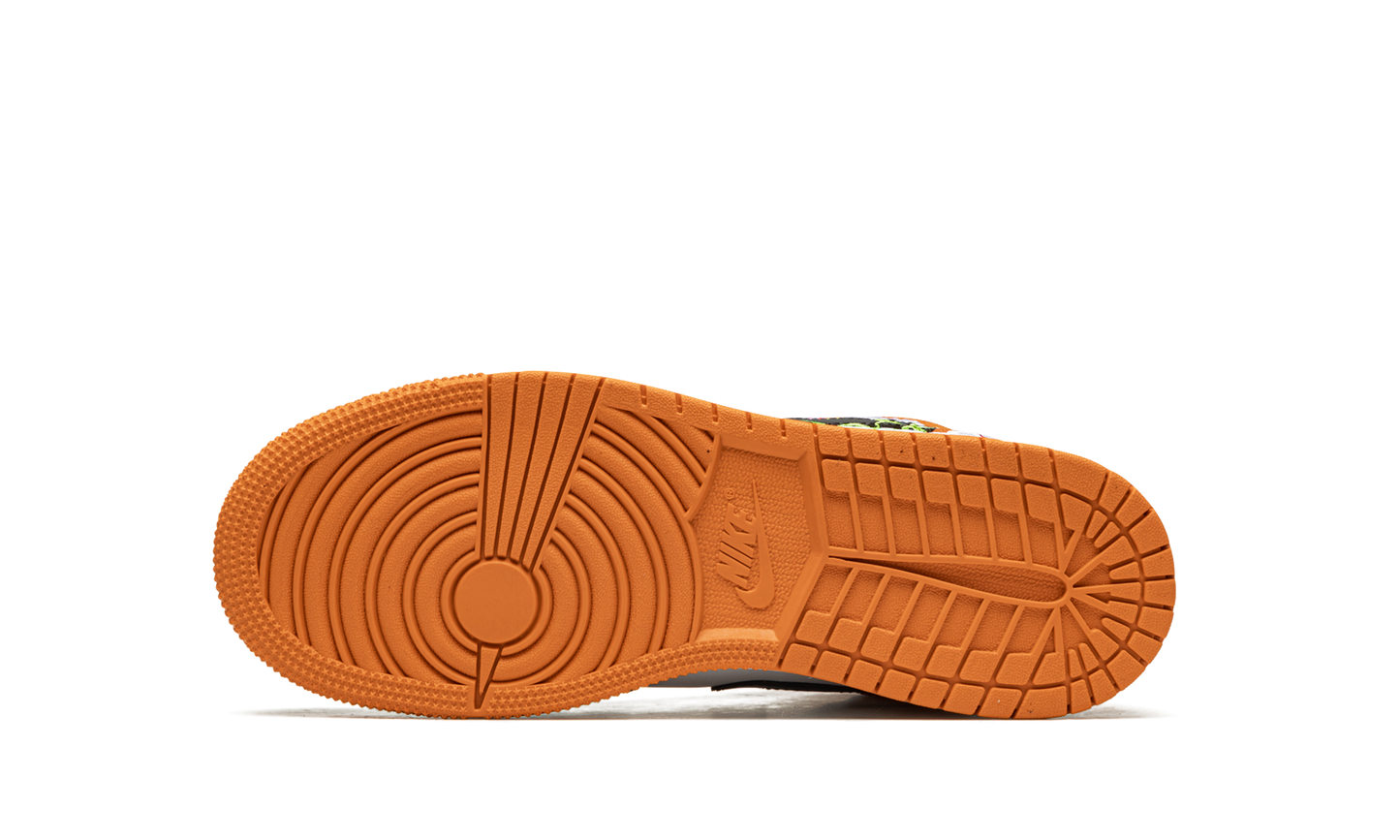 Air Jordan 1 Mid GS "Basketball Blossom" DQ8390 100