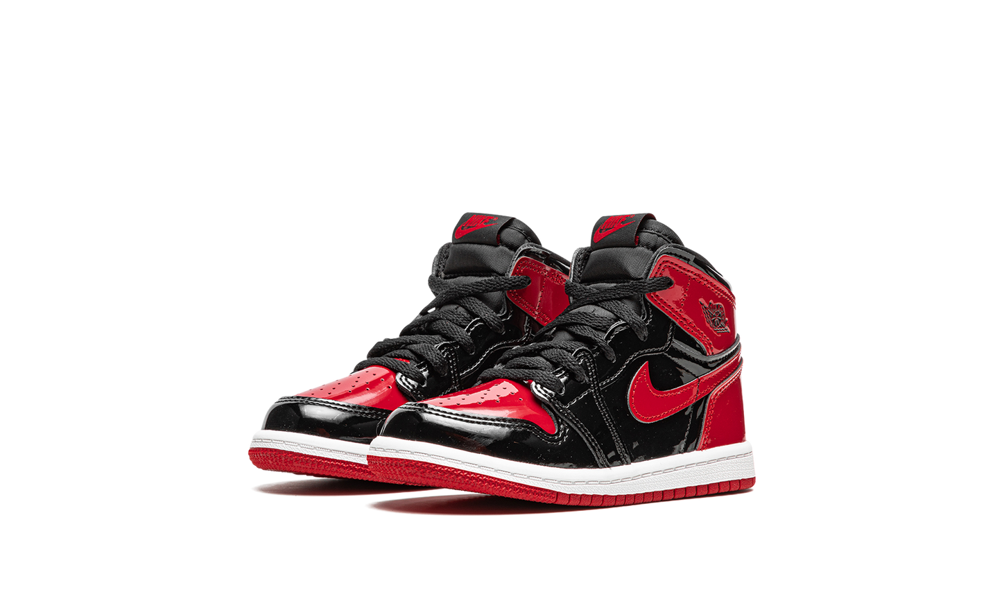 Air Jordan 1 Retro High OG TD "Bred Patent" AQ2665 063