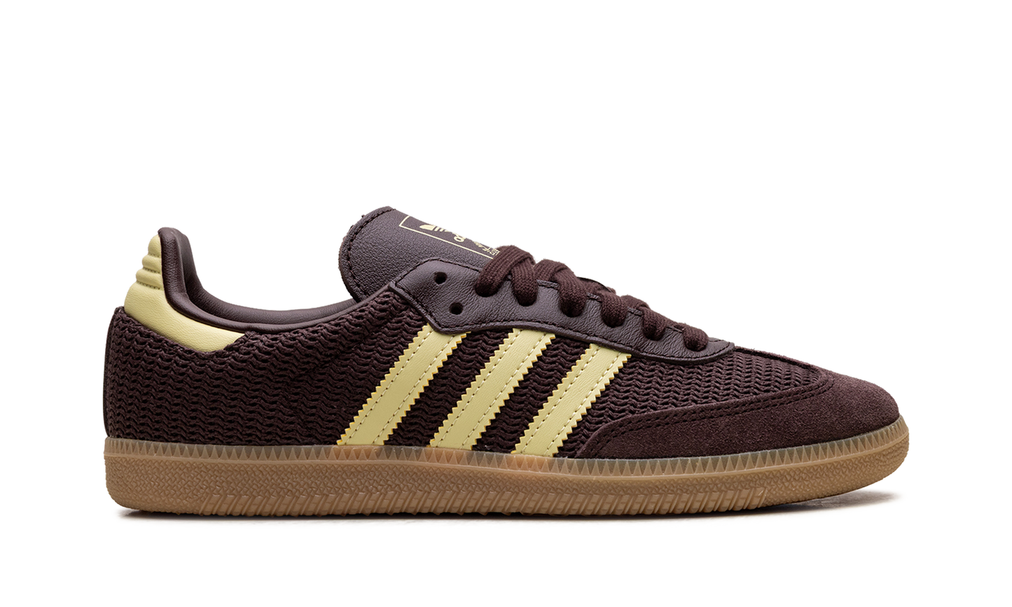 Samba OG WMNS "Shadow Brown Powder Yellow" JR8167