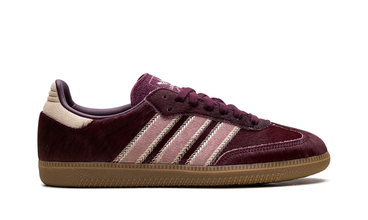 Samba OG WMNS "Maroon Sand Strata Pony" JP5330