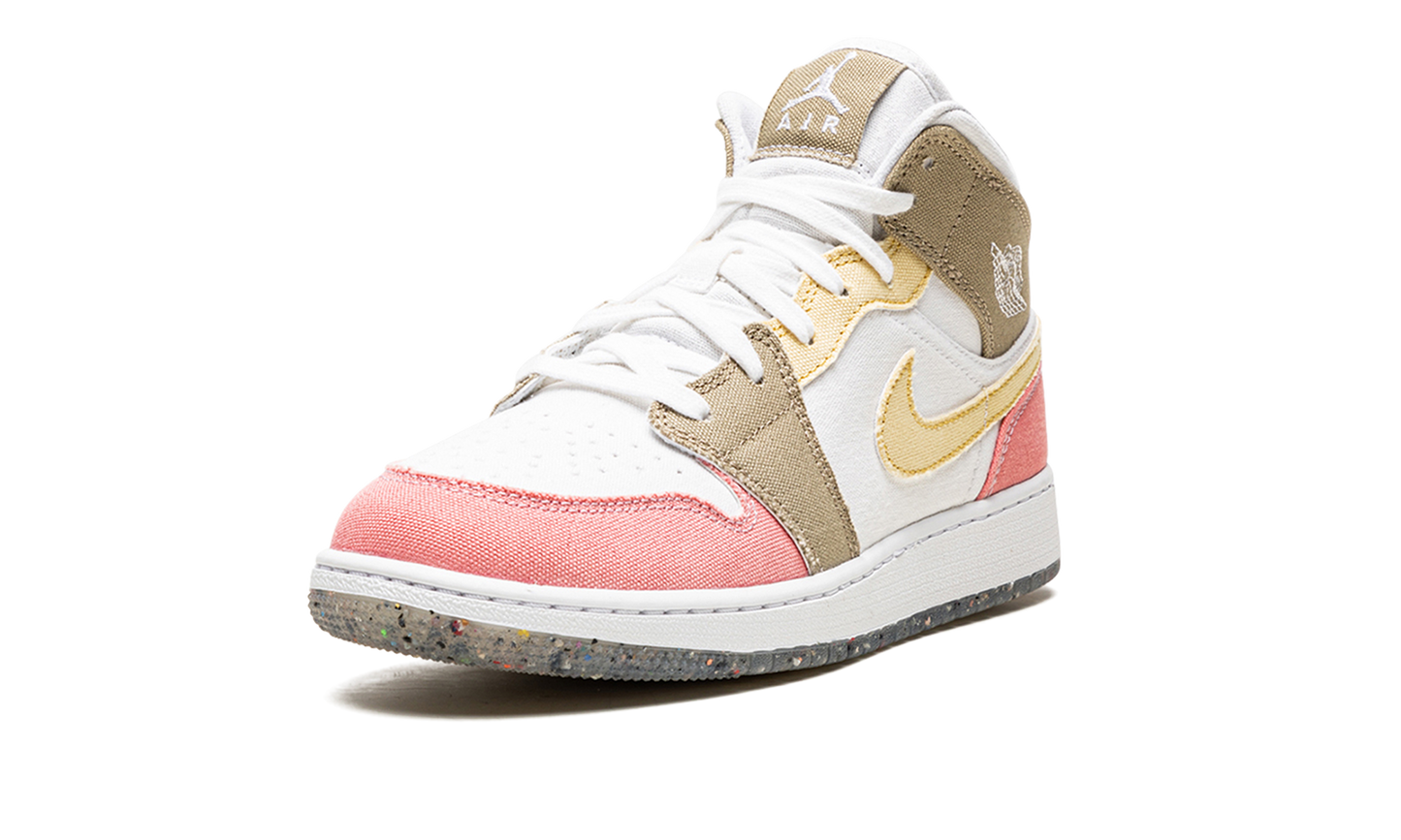 Jordan 1 Mid GS "Pastel Vivid Green Grind" DJ0338 100