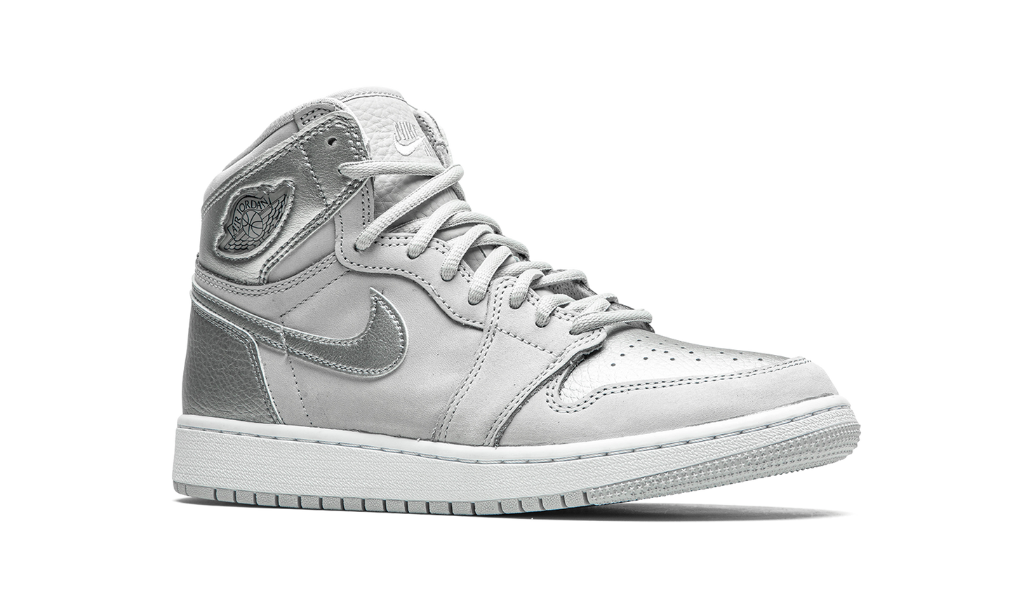 Air Jordan 1 High OG GS "Co.JP - Metallic Silver" 575441 029