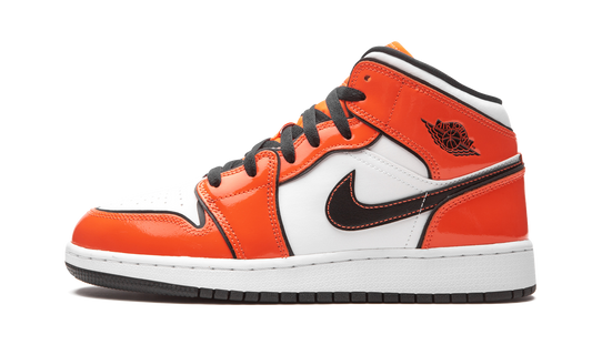 Air Jordan 1 Mid SE GS "Turf Orange" BQ6931 802