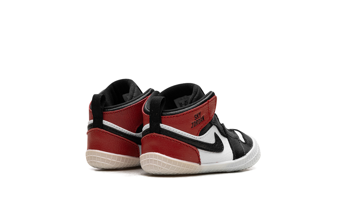 Air Jordan 1 Crib Bootie "Black Toe Reimagined" HJ9289 061
