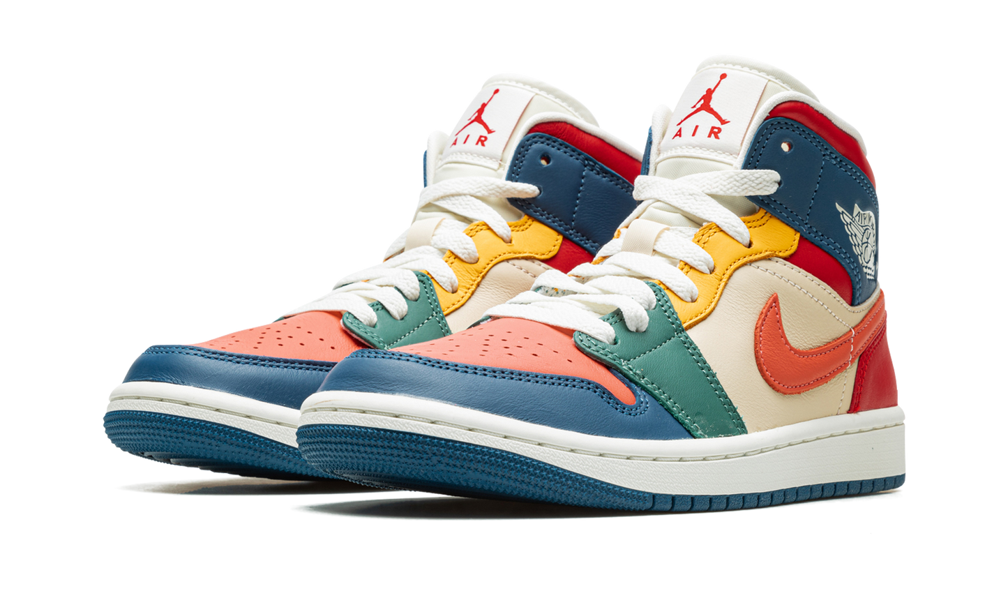 AIR JORDAN 1 MID SE WMNS "Multi-Color" DN3738 400