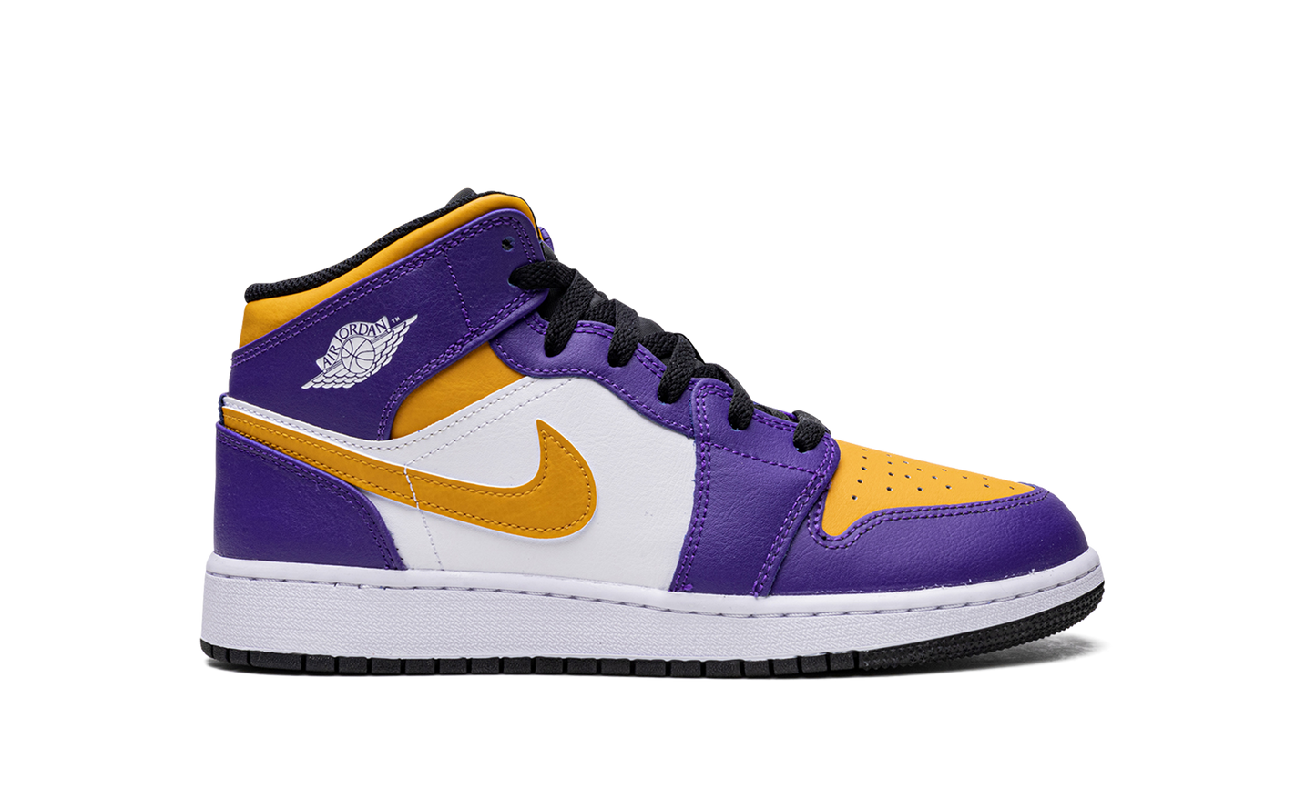 Air Jordan 1 Mid GS "Lakers" DQ8423 517