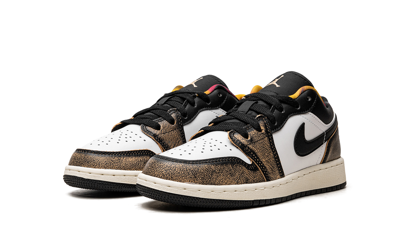 Air Jordan 1 Low SE GS "Wear Away Yellow" DQ8421 001