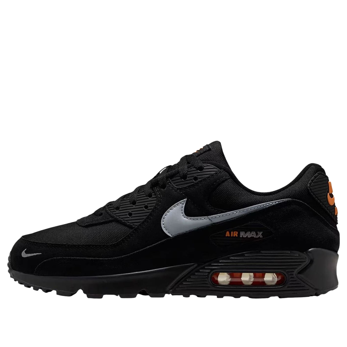 Air Max 90 "Black Metallic Cool Grey Orange" DO6706 010