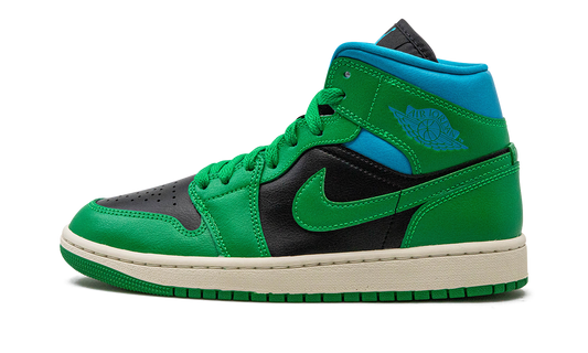 AIR JORDAN 1 MID WMNS "Lucky Green Aquatone" BQ6472 033