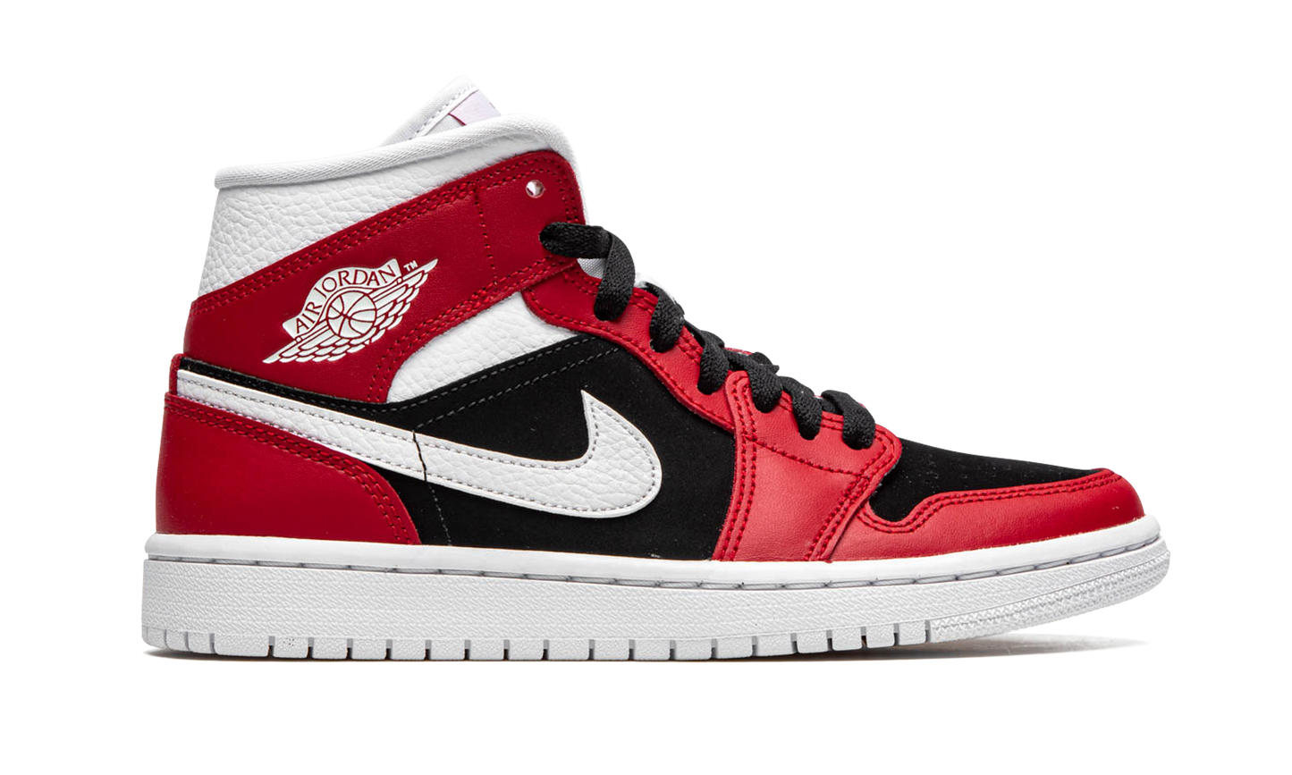 AIR JORDAN 1 MID WMNS "Gym Red / Black" BQ6472 601