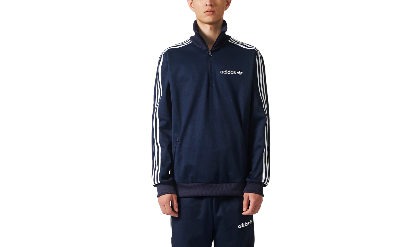 Originals Minoh Half Zip Pullover Track Jacket "Legend Ink / White" CG1349