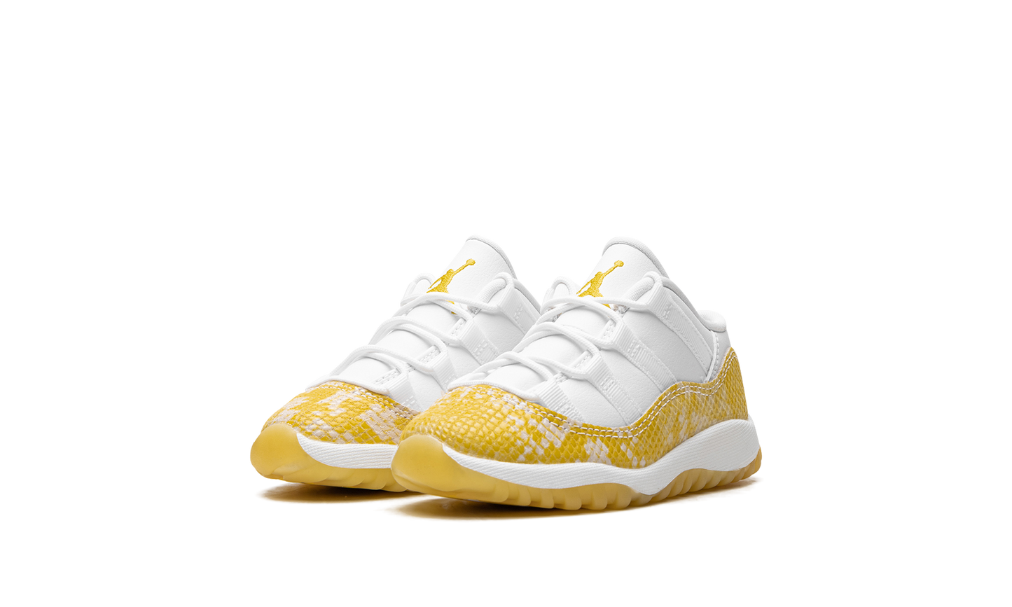 Air Jordan 11 Low TD "Yellow Snakeskin" 645107 107