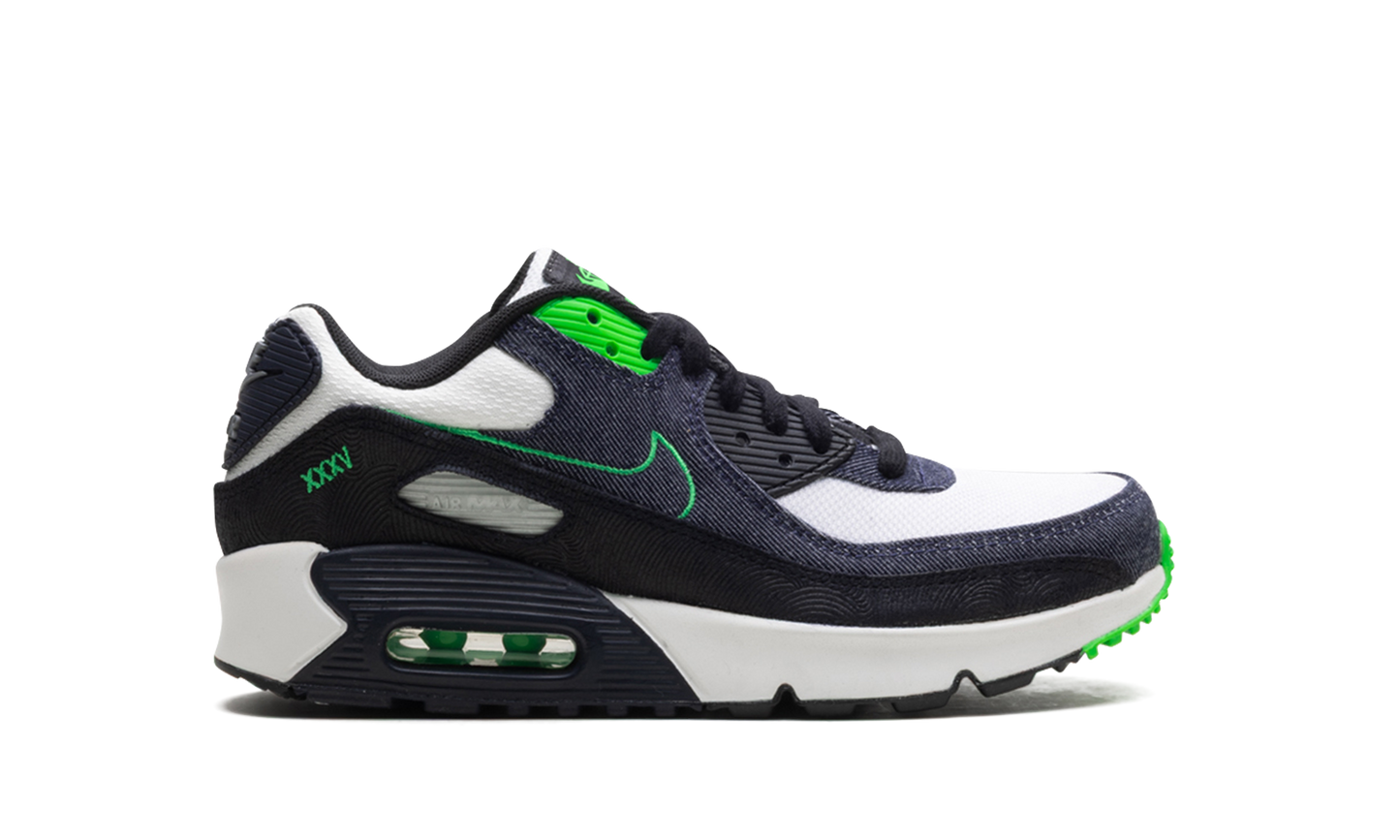 AIR MAX 90 LTR SE GS "Scream Green" DN4376 001