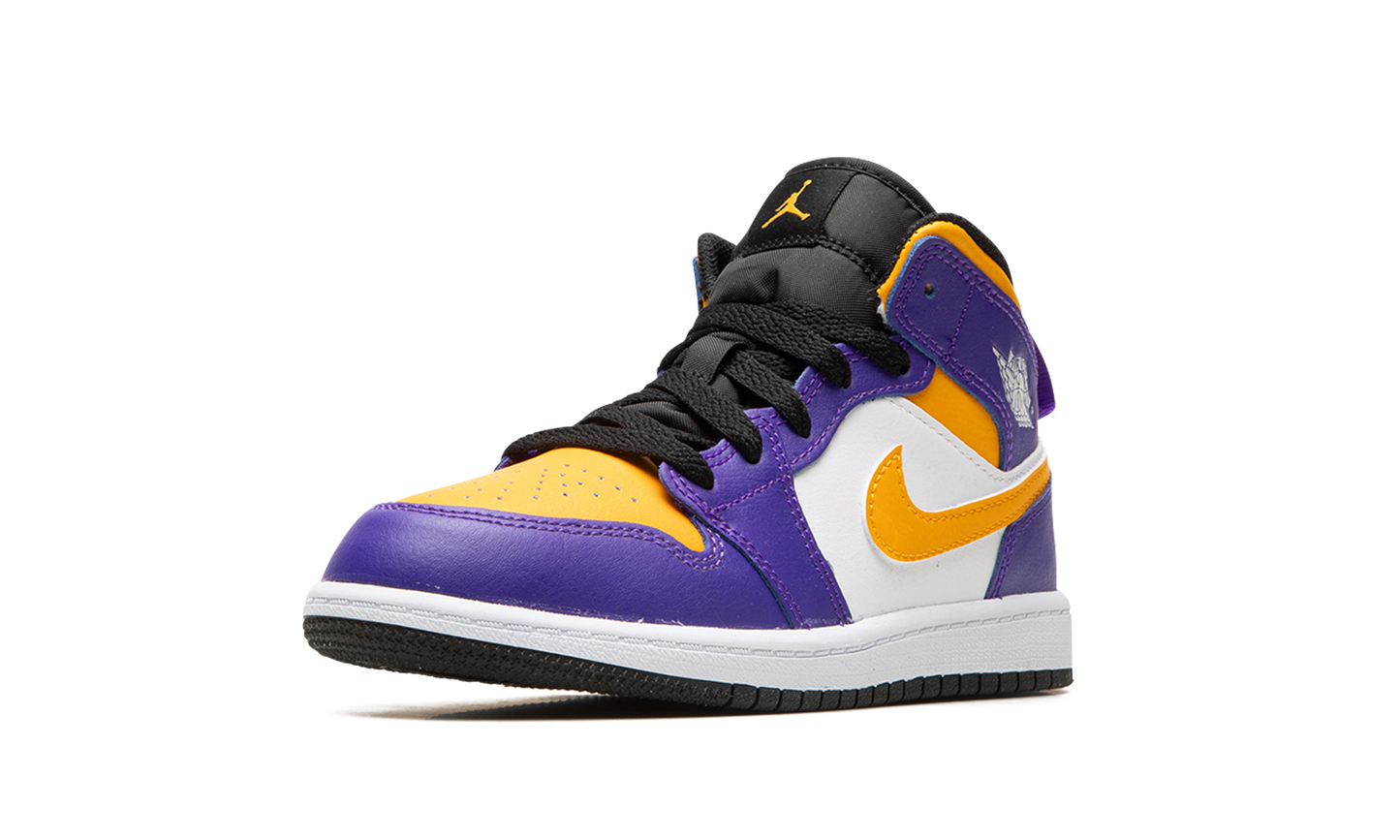Jordan 1 Mid PS "Lakers" DQ8424 517