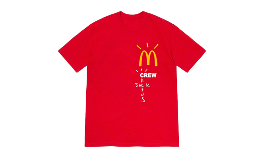 McDonald's Crew T-Shirt "Red" FW20B800 RED