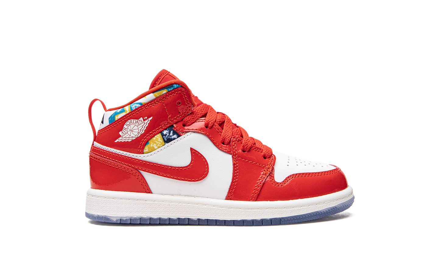 Jordan 1 Mid SE PS "Barcelona Sweater" DC7249 600