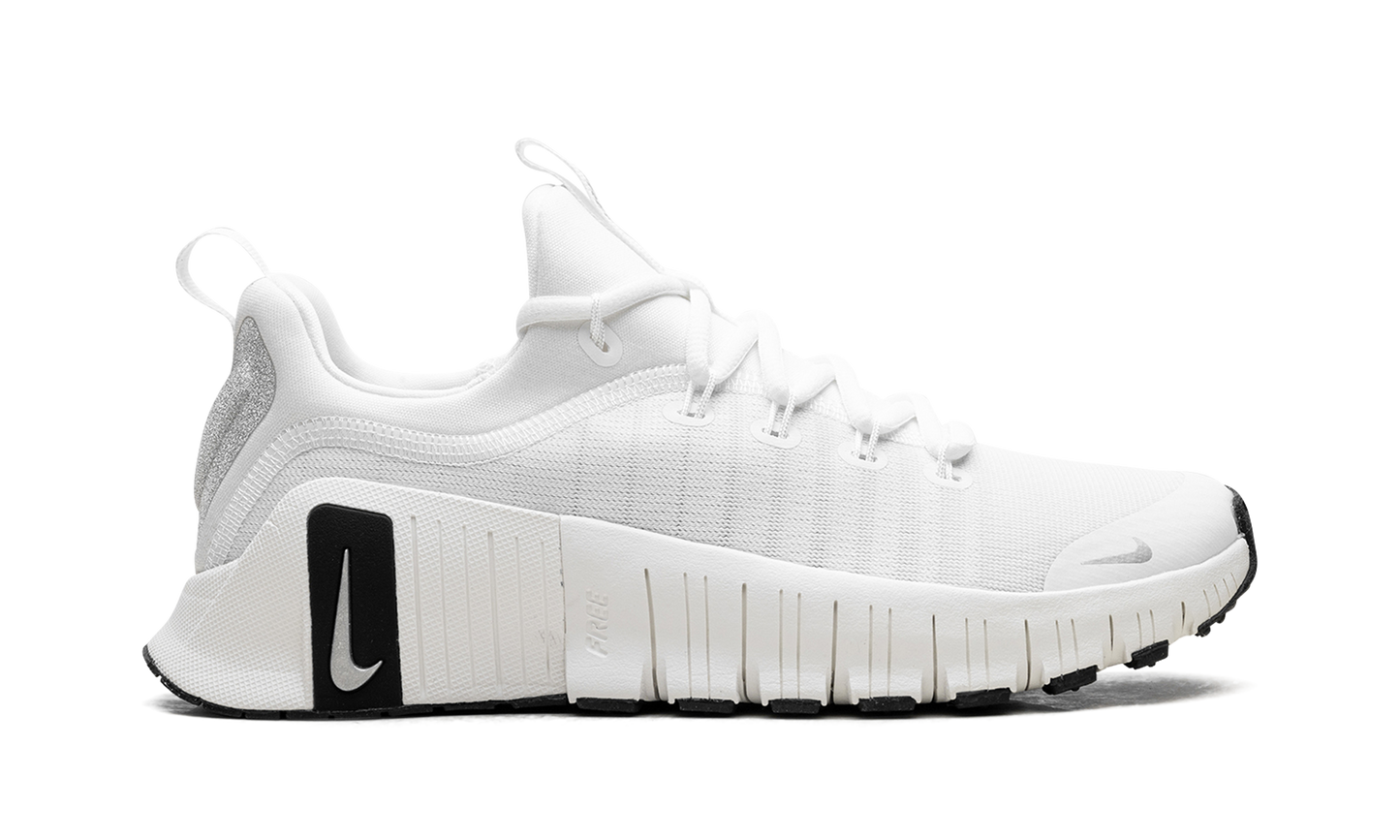 Free Metcon 6 Premium WMNS "Summit White Sail Black Metallic Silver" FZ1695 101